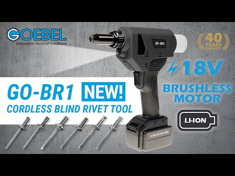 Cordless Blind Rivet Tool - AKKU GO-BR1