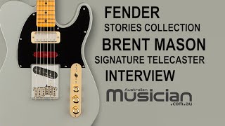 Video thumbnail for FENDER BRENT MASON SIGNATURE TELECASTER INTERVIEW by Australian Musician