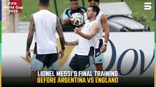 Download lagu Persiapan Messi Menjelang Semifinal: Latihan Lengkap Argentina vs Inggris | Piala Dunia FIFA | ZO1U mp3