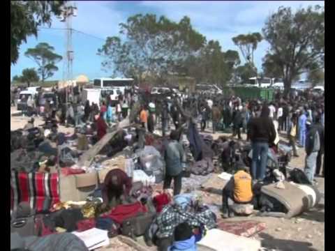 GLOBALMAXIM:  TUNISIA -- OVER 100,00 REFUGEES FROM LIBYA (UNHCR)