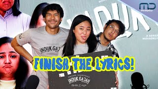 Download lagu Marshanda, Dimas, dan Andri Terburu-buru?! | Finish The Lyric Challenge (OST. Induk Gajah) mp3