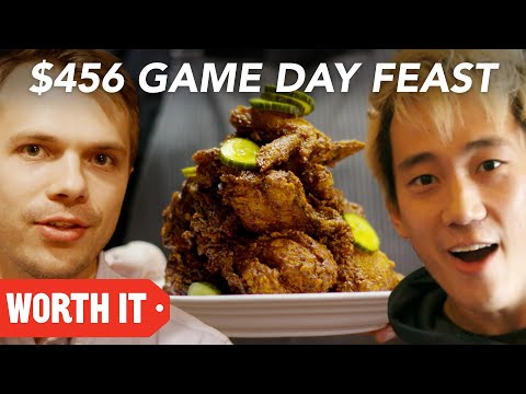 $10 Game Day Food Vs. $456 Game Day Food • Super Bowl 2018