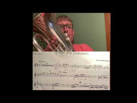 Enter the Galaxies - David Lang, Euphonium