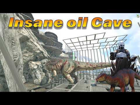 Raiding an Insane Oil Cave | Let the smack talking Begin | Ark PvP