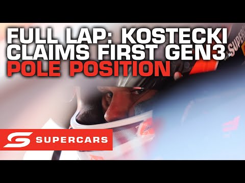 Full lap: Kostecki clinches first pole of Gen3 era | Supercars 2023
