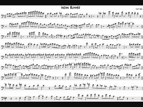 Carl Fontana 'Indian Summer' Trombone Solo Transcription