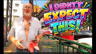 I got caught in Thailand! I didn't expect this!