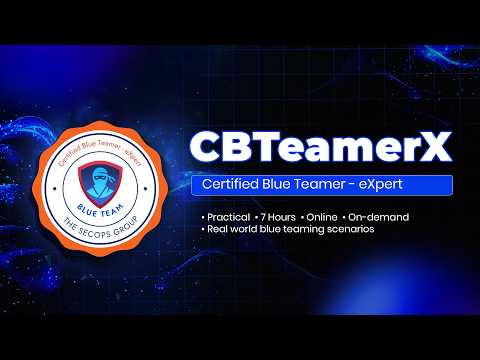 Certified Blue Teamer - eXpert
