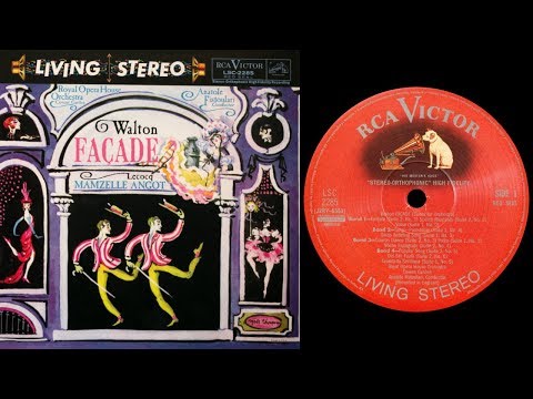 Walton - Façade Suite (Fistoulari) (vinyl: Ortofon Xpression, Graham Slee Accession MC, CTC 301)