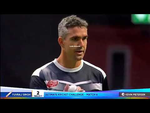 Yuvraj Singh vs Kevin Pietersen  | Ultimate Kricket Challenge | Match-6 | 2020