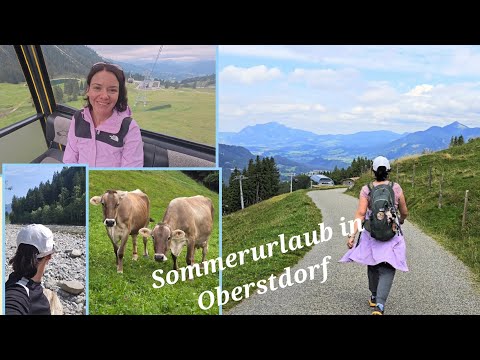 Sommerurlaub in Oberstdorf - Gipfel, Seen , wandern und leckeres Essen
