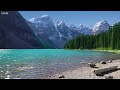 Peaceful Birds Chirping Gentle Water Sounds Beautiful Landscape Moraine Lake Canada