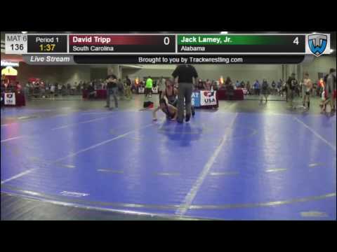 3056 Schoolboy 136 David Tripp South Carolina vs Jack Lamey, Jr  Alabama 3616310104