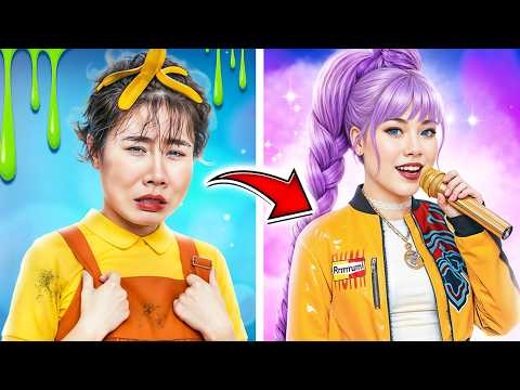 Popular Vs Unpopular Baby Doll! Poor Girl Wants To Become The Most Popular Kpop Demon Hunter?