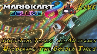 Mario Kart 8 Deluxe 150cc Time Trial Guide to Getting the Golden Tires
