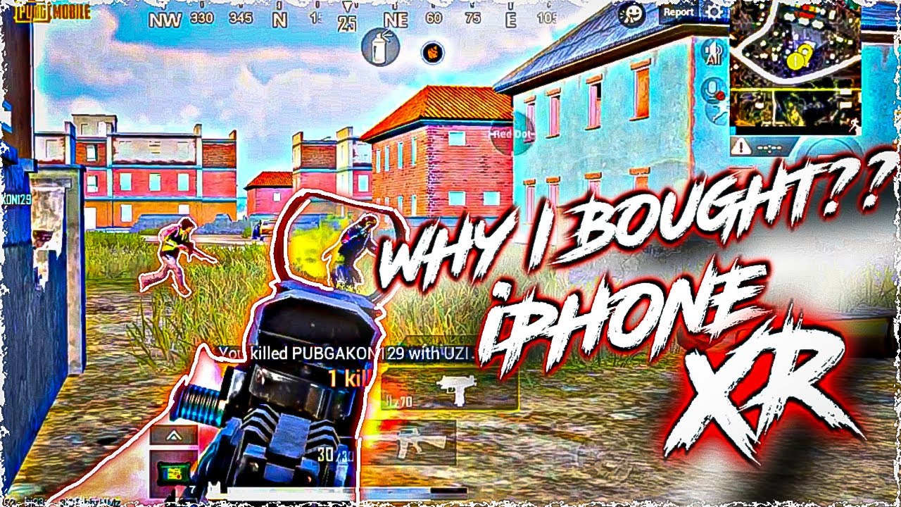WHY I BOUGHT IPHONE XR | iphone xr pubg mobile gameplay | iphone xr HDR+ EXTREME