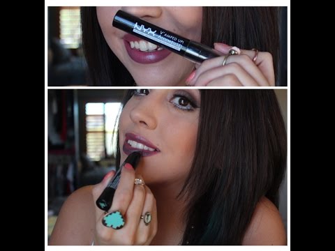 NEW* Make ANY lipsticks dark FT NYX V'AMPED UP TOP COAT
