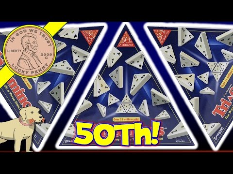 Tri-Ominoes 50th Anniversary The Domino Family Game With A Twist! 