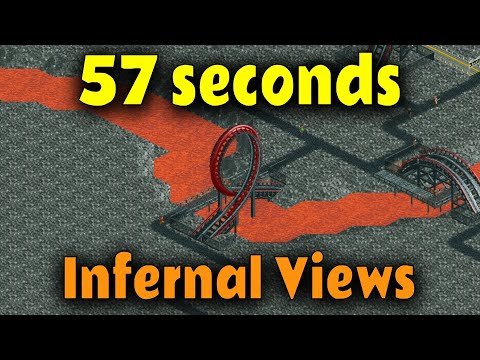 Beating Infernal Views in 57 seconds - OpenRCT2 speedrun