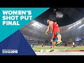 Women S Shot Put Final World Athletics Championships Doha 2019