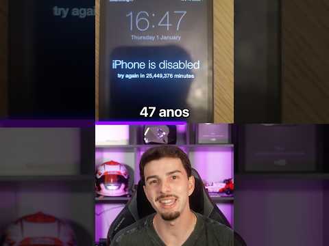 Qual tempo Máximo o IPhone Bloqueia