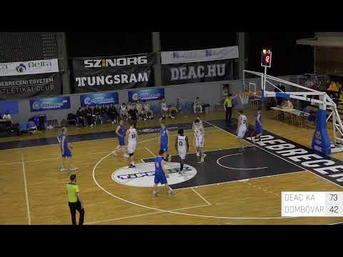 DEAC KA U18 - DOMBÓVÁR KOSÁRSULI U18