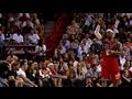 LeBron Plays Catch With Heat Fan In Stands