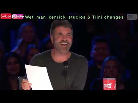 American got talent with wet man Kenrick 😅 #wetwetwet