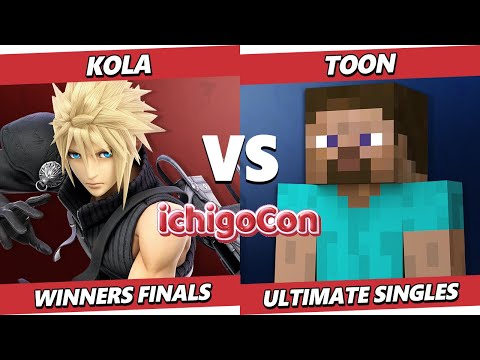 IchigoCon 2025 WINNERS FINALS - Kola (Cloud) Vs. Toon (Steve) Smash Ultimate - SSBU