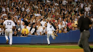 &quot;The Dive&quot;, Derek Jeter goes into the stands for an amazing catch