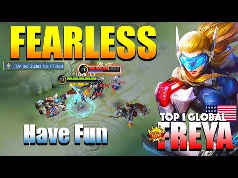 Freya Insane Damage! 100% Fearless | Top 1 Global Freya Gameplay By Have Fun | MLBB