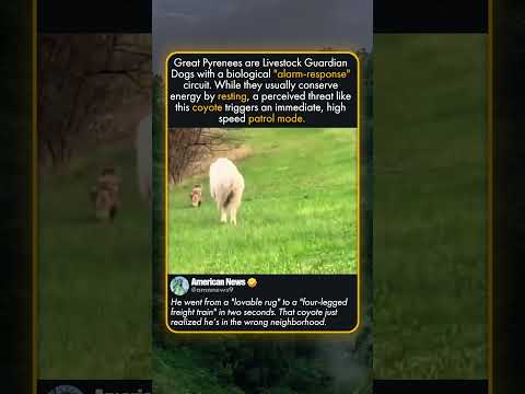 SURPRISING SPEED OF A PROTECTIVE DOG