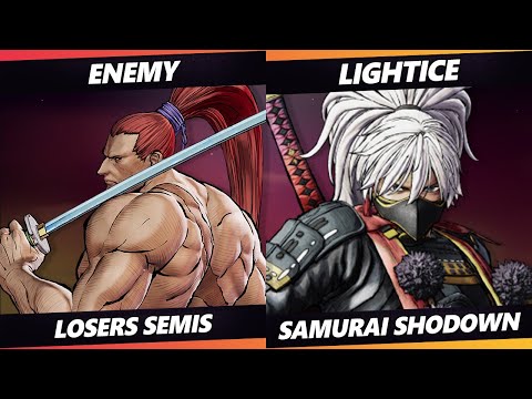 Glitch Infinite Losers Semis - Enemy (Genjuro) Vs. Lightice (Yashamaru) Samurai Shodown