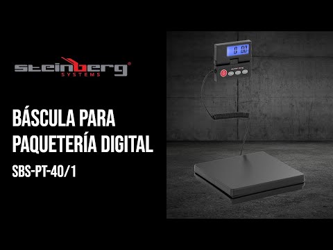 vídeo - Báscula para paquetería digital - 40 kg / 1 g - LCD - externo