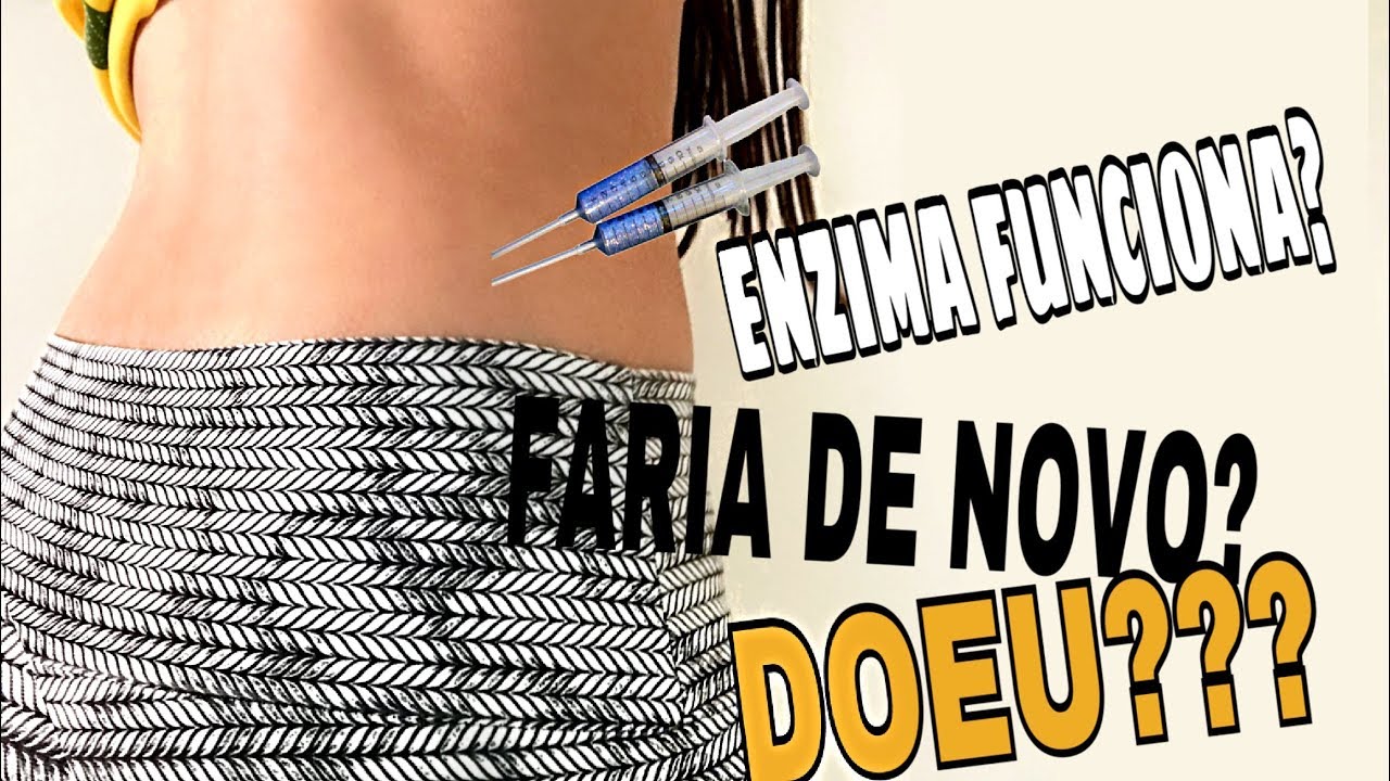 Aplicação de enzimas para redução de medidas - Deu certo Ainda faço