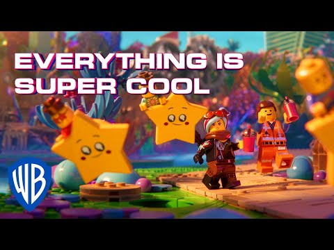 The LEGO Movie 2 | Super Cool - Beck ft. Robyn & The Lonely Island [Official Lyric Video] | WB Kids