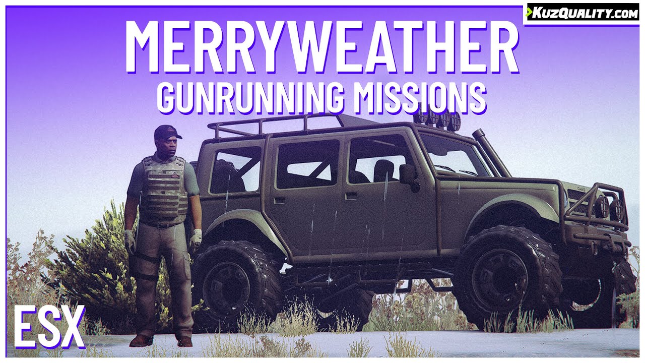 Dangerous item trafficking/selling missions + Job | Merryweather [ESX] thumbnail 2