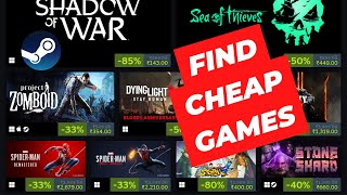 How to Find Best Deals on Steam Games