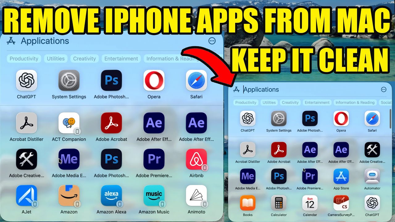 How to Remove iPhone Apps from Your Mac (Stop Mixing Mac & iPhone Apps)