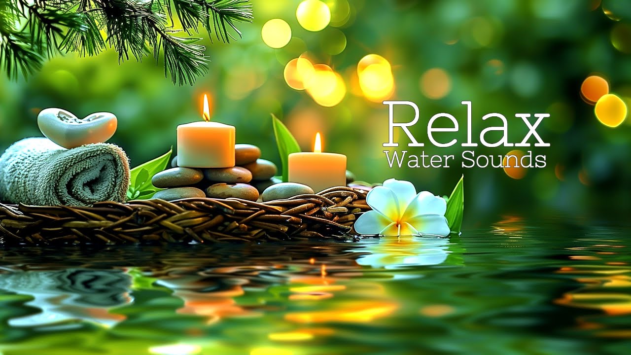 Relaxing Music with Water Sounds for Stress Relief 🌿 Relieve depression