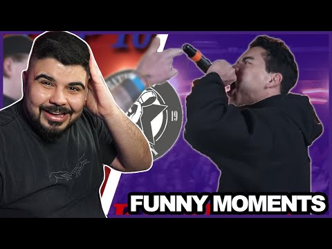 TOP 10 FUNNY MOMENTS IM BATTLERAP 😂 Reaction