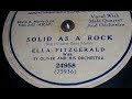 Ella Fitzgerald - Solid As A Rock (1950)