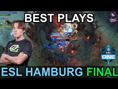 ESL ONE Hamburg 2018 BEST PLAYS GRAND FINAL Highlights Dota 2 by Time 2 Dota #dota2 #eslone