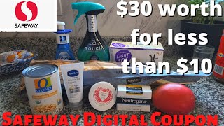 Safeway Grocery Haul | Digital Coupons | Save Money Where You Can!