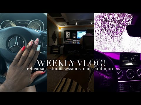 Thumbnail for WEEKLY VLOG! | rehearsals, studio sessions, appointments, and more! by Sine, T.O.K., studio sessions w, soo