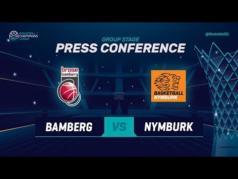 Brose Bamberg v CEZ Nymburk - Press Conference - Basketball Champions League 2018-19