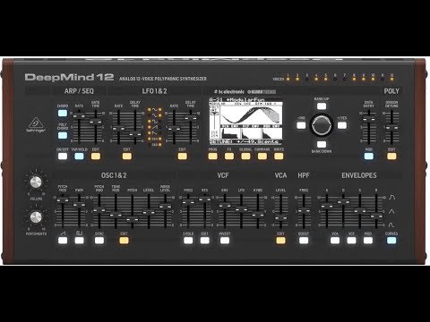 Behringer Deepmind Demonstration: How does it sound? (All Playing, no Talking)