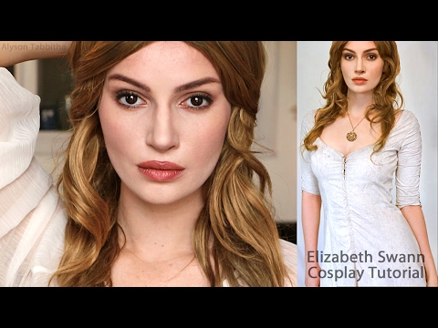 Elizabeth Swann Makeup / Wig / Costume - Cosplay Tutorial