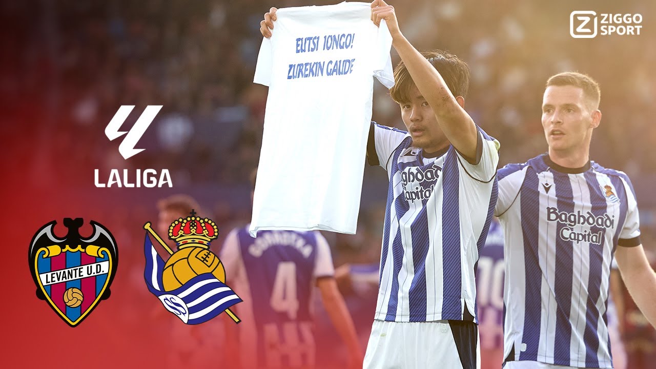 DE KLEINSTE MAN VAN HET VELD KOPT KNAP RAAK!🥵| Levante vs Sociedad | La Liga 2025/26 | Samenvatting