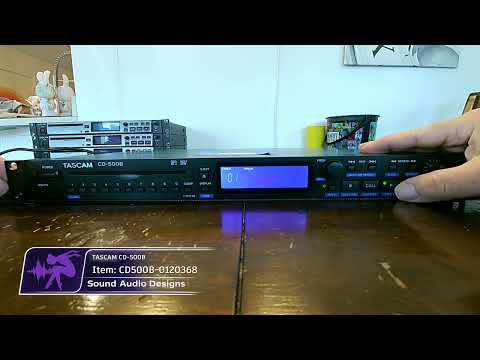 Tascam CD-500B Professional CD Player – Balanced XLR Outputs image 19